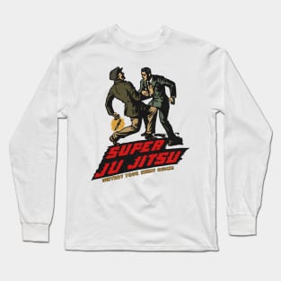 Vintage Ju Jitsu Action Long Sleeve T-Shirt